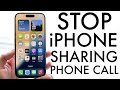 How To Stop Sharing Call History Between iPhones! (2024)