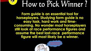 Picking Winner Using PLBH System   Hong Kong Horse Racing 8 Sept' 2019