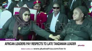 Magufuli: African Leaders Pay Respects To Late Tanzanian Leader | AFRICA