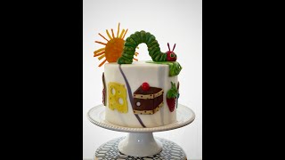 The Very Hungry Caterpillar Cake Tutorial