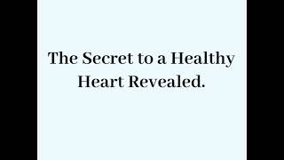 Dr. Samer Ellahham: The Secret of a Healthy Heart Revealed.