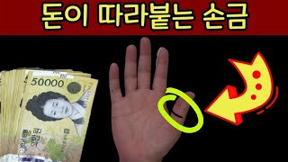 돈이 따라붙는 엄지손가락 손금 (CC자막)