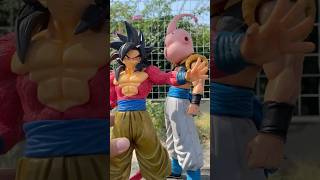 Son Goku SSJ4's Shocking Reaction to Gogeta's Mistake | Dragon Ball Toys