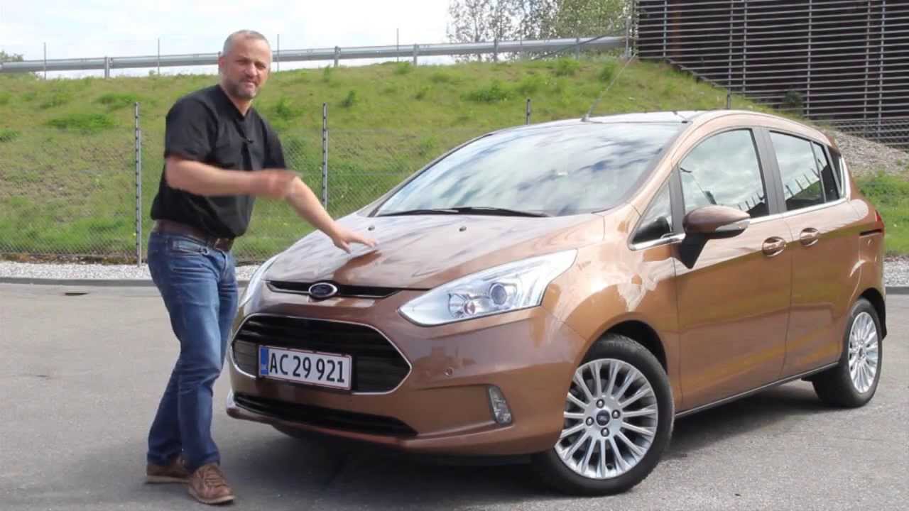 Ford B-Max 2013 Test - En Super Familiebil - YouTube