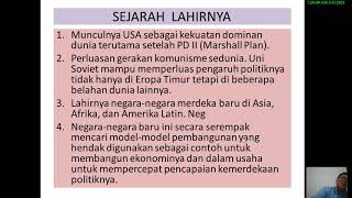 LATAR BELAKANG TEORI MODERNISASI-DR. H. AKADUN, M.PD.