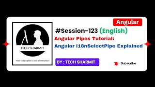 Angular I18nSelect Pipe | Pipes in Angular | Angular tutorial in English (Session-123)