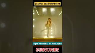 Tiger Shroff Hrithik Roshan and Allu Arjun ka Shandar dance thank you