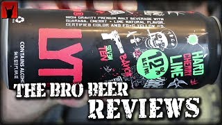 Lytt Hard Cherry Lime 12% abv - The Bro Beer Reviews