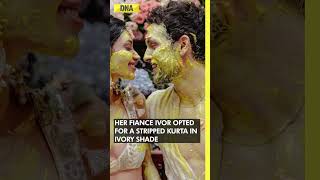 Alanna Panday exudes bridal glow at her Haldi, twins with to-be husband Ivor | UNSEEN PHOTOS