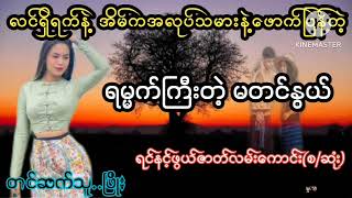 ရမ္မက်ကြီးတဲ့ မတင်နွယ်#ဖြစ်ရပ်မှန်#audio book #PHYO #ဖြိုး