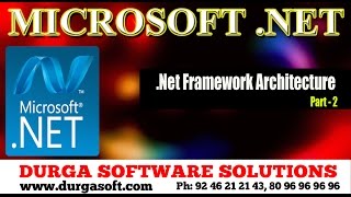 MicroSoft  .NET |  NET Framework Architecture Part  - 2