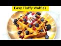 Waffle Recipe Quick, Easy, and Scrumptious!