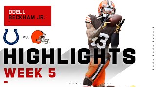 Odell Beckham Jr. Highlights vs. Colts | NFL 2020 Highlights