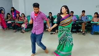 Boishakh er Bikal bela | HD | Couple Dance | Pohela Boishakh Flashmob Rehearsal | AIUB Flashmob team