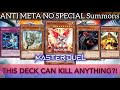 ANTI META: NO SPECIAL SUMMONS FOR YOU! (WARNING: Your rivals may RAGEQUIT) [Master Duel]