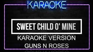 Sweet Child o' Mine - Guns N' Roses | Karaoke Version | CAS MUSIK
