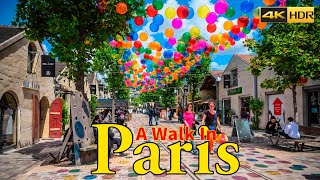 Paris walking tour 4K | Bercy village | Bibliothèque François Mitterrand | Paris4K | A Walk In Paris