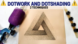 Advanced Dotwork and Dot Shading Techniques❗ FOR BEGINNER