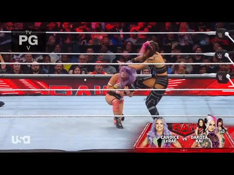 WWE Raw November 28 2022 - WWE Raw 11/28/22 Dakota Kai Vs. Candice ...