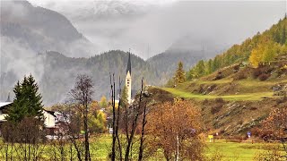 瑞士乡村生活 |4K 山上雨中散步 🌂🚶‍♂️🚶‍♀️| 品尝野味 🦌 | 为周末生活增添色彩 | 疗愈放松身心