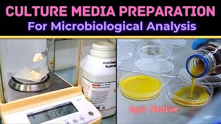 Culture Media Preparation | For Microbiological Analysis | Agar Media Plate | BAM