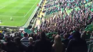 Celtic Fans Standing Section 67