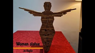 Empowering Women: Building a Kapla Statue [Step by Step Tutorial]