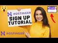 How To Sign Up With Hostinger Web Hosting | Hostinger Sign Up Tutorial