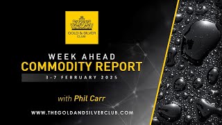 WEEK AHEAD COMMODITY REPORT: Gold, Silver \u0026 Crude Oil Price Forecast: 3 - 7 February 2025