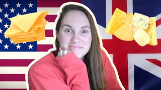 UK vs USA CHEESE Differences // What You Didn't Know!