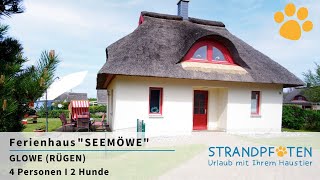 Ferienhaus mit Hund auf Rügen I Ostsee I Ferienhaus \