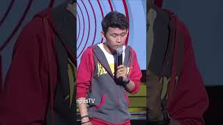 Gambaran seruput mie sepanjang 100 meter! #shorts #standupcomedyindonesia #indrajegel