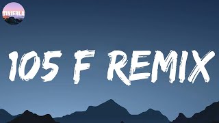 105 F Remix - KEVVO (Letra/Lyrics)