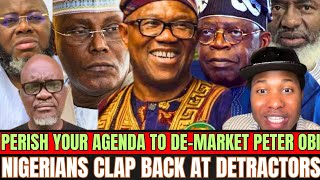 Nigerians Clap Back At Bigots Working Hard To De-market Peter Obi