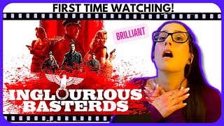 *INGLORIOUS BASTERDS* is one of my fav things I've watched! MOVIE REACTION FIRST TIME WATCHING!