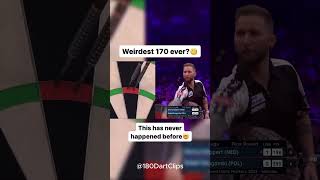 WEIRDEST 170 EVER BY NOPPERT??  #shorts  #darts