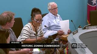 04/20/22 Historic Zoning Commission