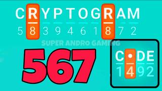 CRYPTOGRAM 567