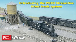 Introducing the PECO Streamline HOn3 track system