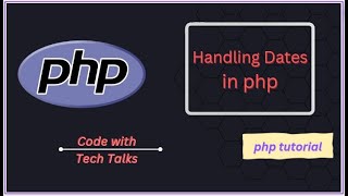Date Function: Handling Dates in Php | PHP Tutorial || devsquadz