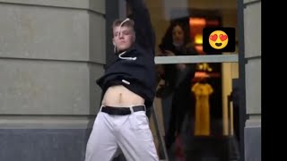 Girls Reacting to Crazy Powermoves in Public | Flips in Public | Bboying in Public Crazy Reactions 2