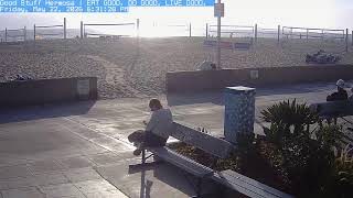Hermosa Beach Good Stuff Strand Cam. Live Camera Stream from Southern California