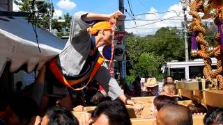 2012年　綱島諏訪神社例大祭宵宮神輿渡御（発輿）