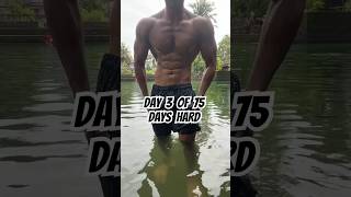 Day 3 of 75 days hard Challenge #shorts#fitness#gym