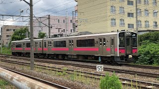 奥羽本線701系0番台秋ｱｷN-26編成普通弘前行き1663M