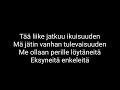 haloo helsinki reiviluola lyrics