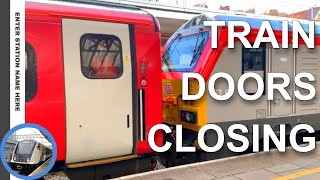 UK Train Doors Closing Compilation 2021