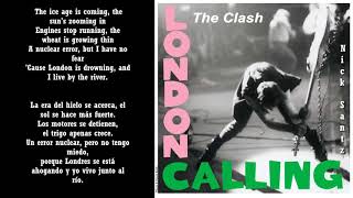 The Clash -London Calling (Lyrics) (Subtitulos en español)