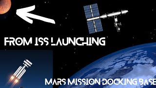 launching Mars mission docking thruster for Mars