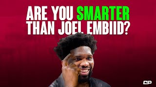 Are you SMARTER Than Joel Embiid? 🤔 I Clutch #Shorts